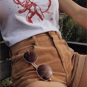 Retro Corduroy Shorts